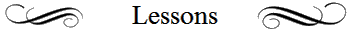 Lessons